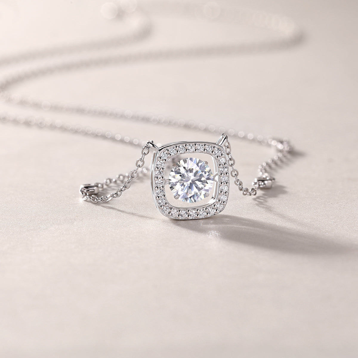 Elevate Essence Moissanite Necklace