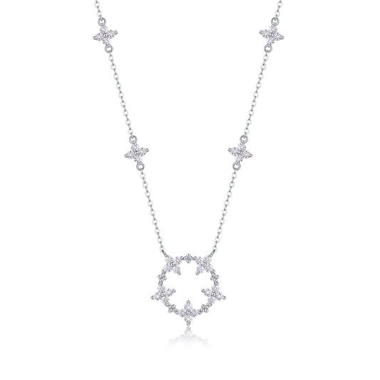 Aurelia Glow Moissanite Necklace