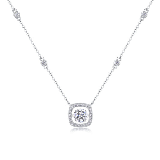 Elevate Essence Moissanite Necklace
