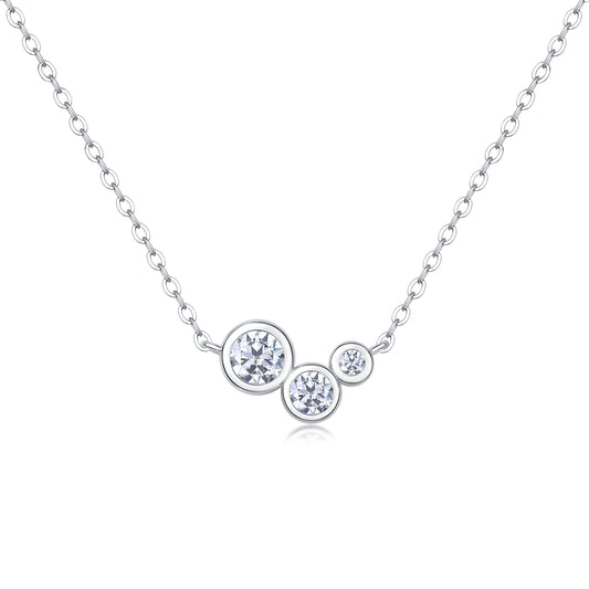 Beloved Bloom Moissanite Necklace